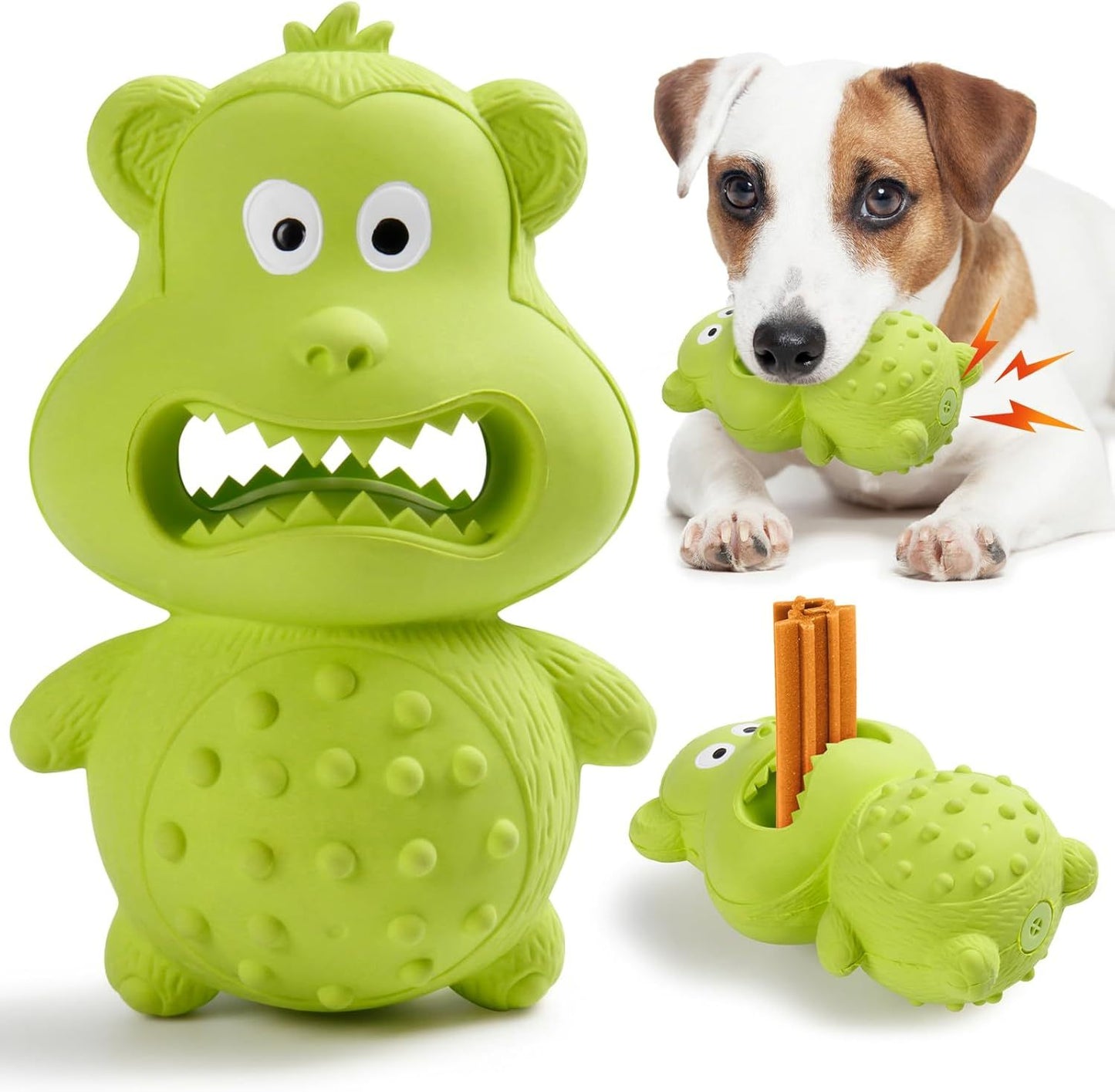 Indestructible Squeaky Dog Chew Toy