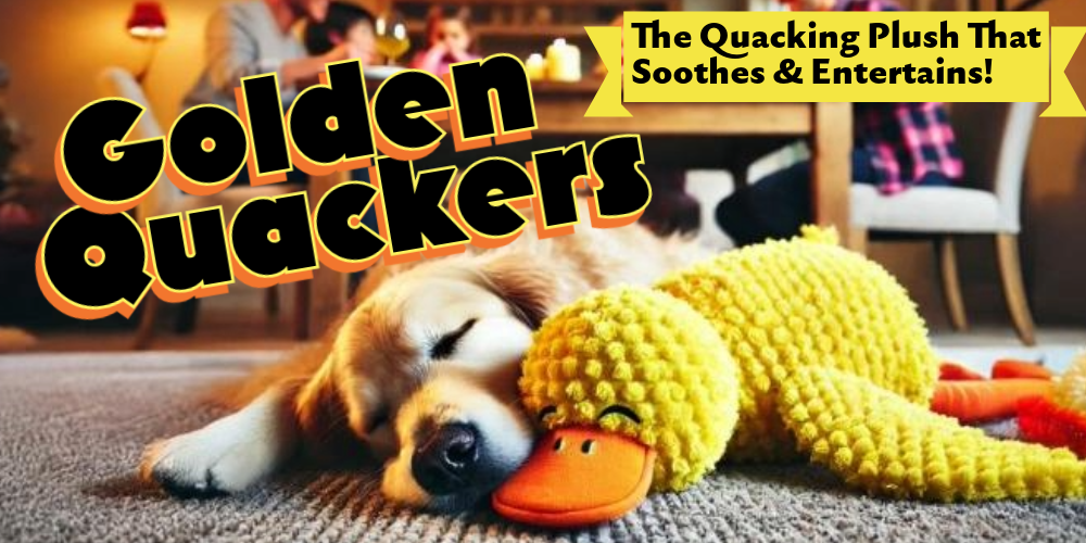 Golden Quackers – The Quacking Dog Calming Aid