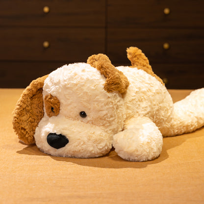 Soft And Adorable Lying Spot Dog Doll Plush Toys