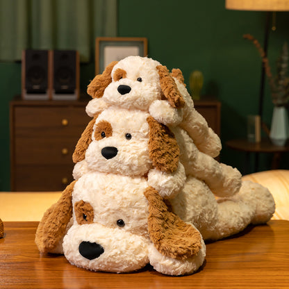 Soft And Adorable Lying Spot Dog Doll Plush Toys