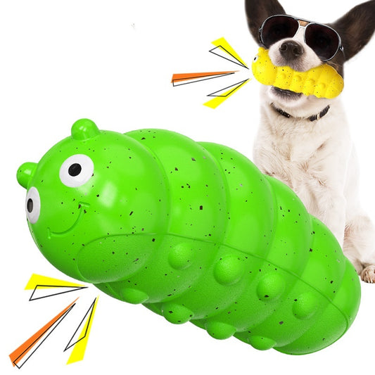 Interactive Dog Chew Toy – Durable Teething & Dental Care Squeaky Toy for Aggressive Chewers