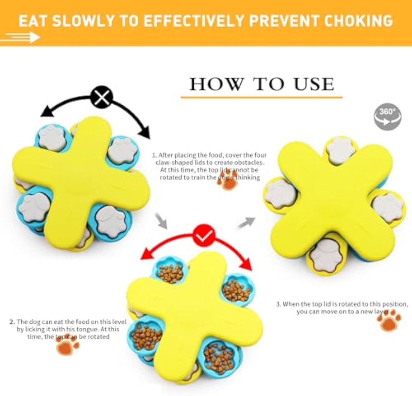 Dogs Food Puzzle Feeder Toys