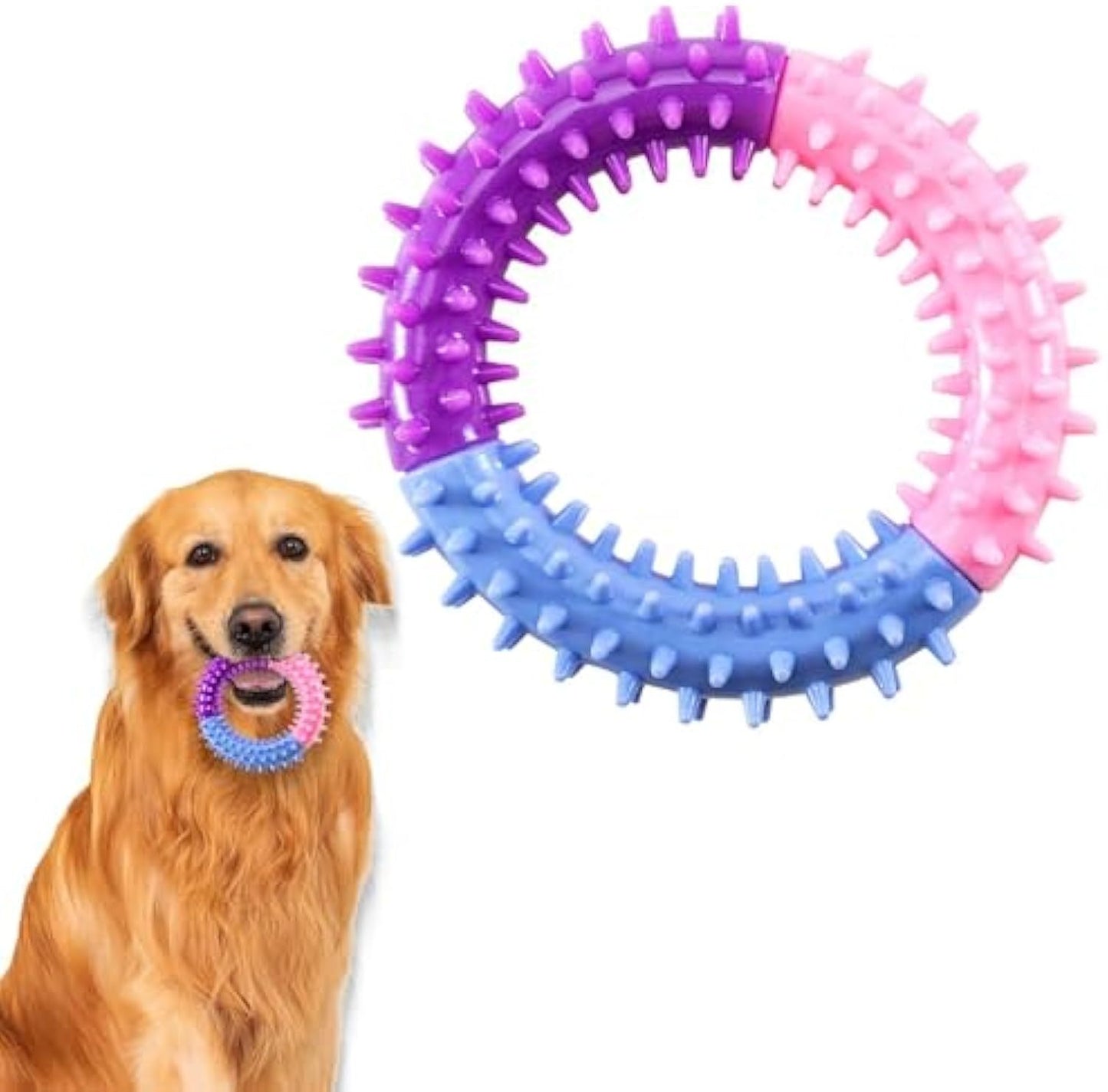 Durable Rubber Dog Chew Ring