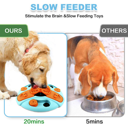 Interactive Dog Puzzle Slow Feeder